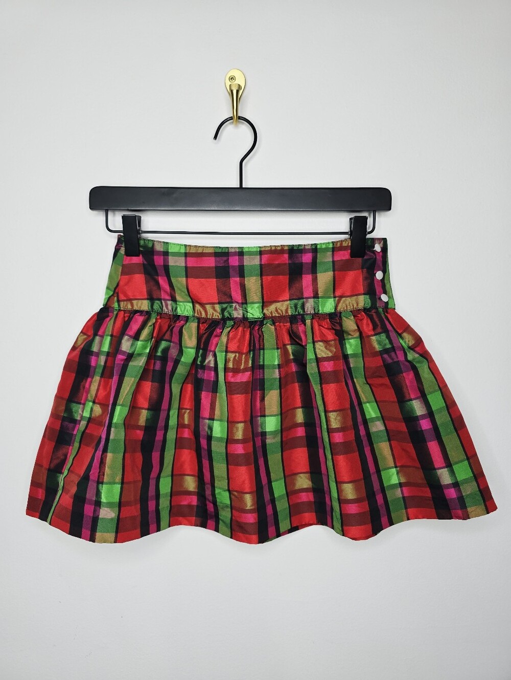Gap Kids Holiday Plaid Skirt Size 8